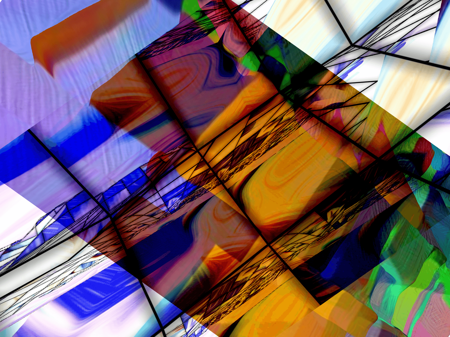 NaPoWriMo x NaPoGenMo Prompt Day 8 : Seen Thru The Door