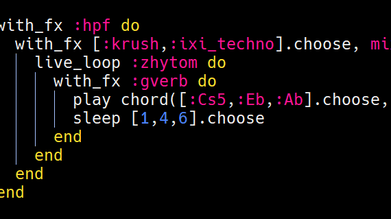 SonicPi Remix - 2022-07 -09