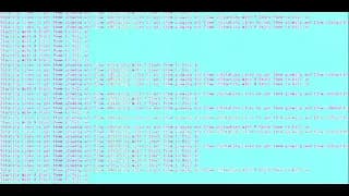 NaPoWriMo x NaPoGenMo 2024 Day1 Glitchy & Short